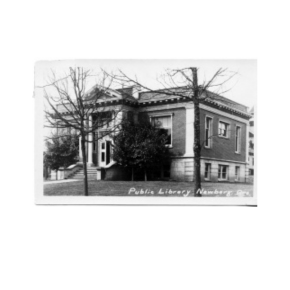 Old image of the library